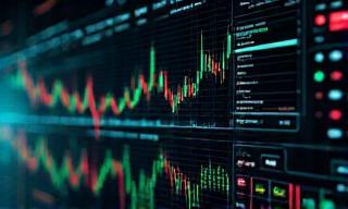 Gráficos y datos en una plataforma de inversión innovadora